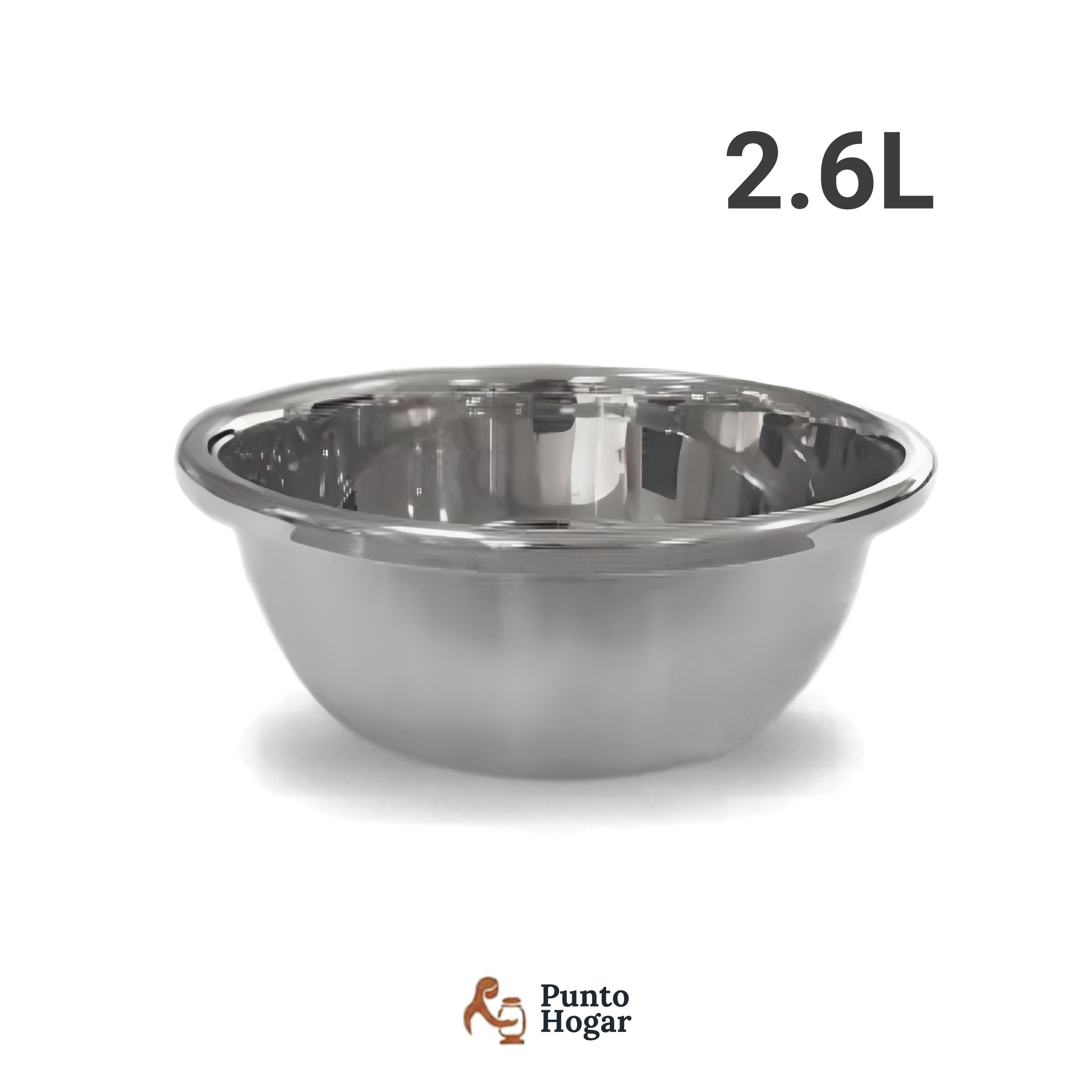 Bowl de Acero Inoxidable 26 cm