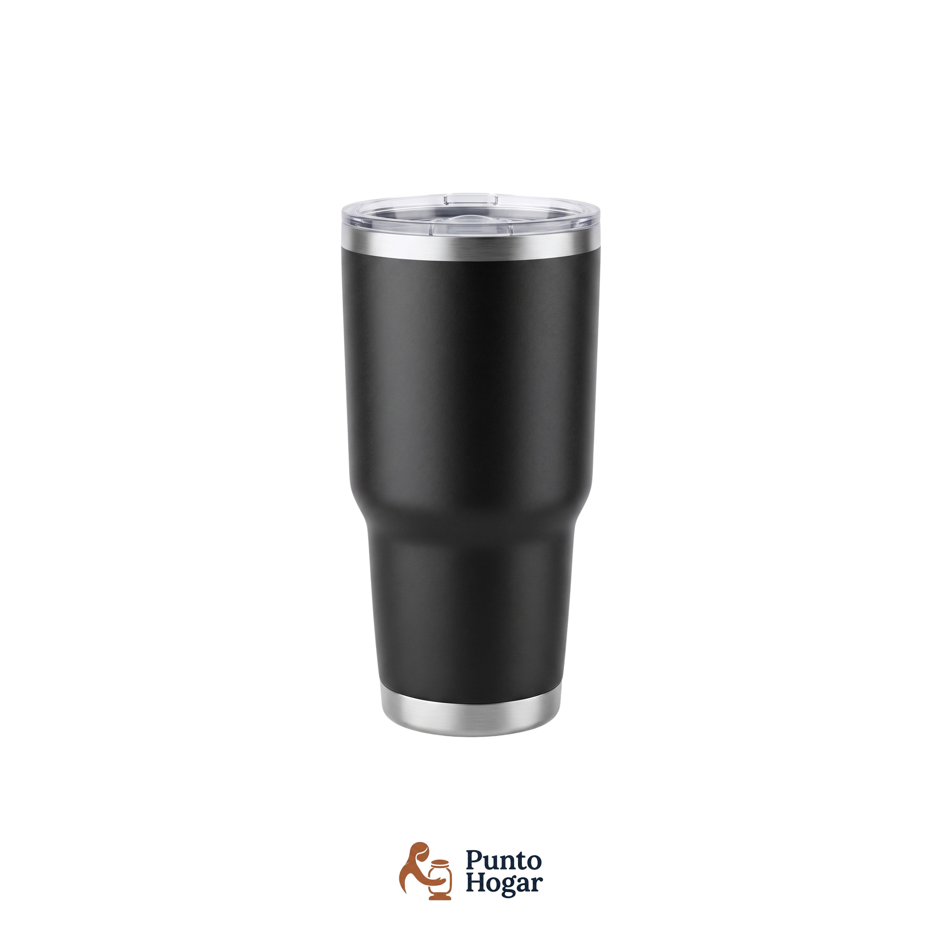 Termo de Acero Inoxidable 30 oz Negro