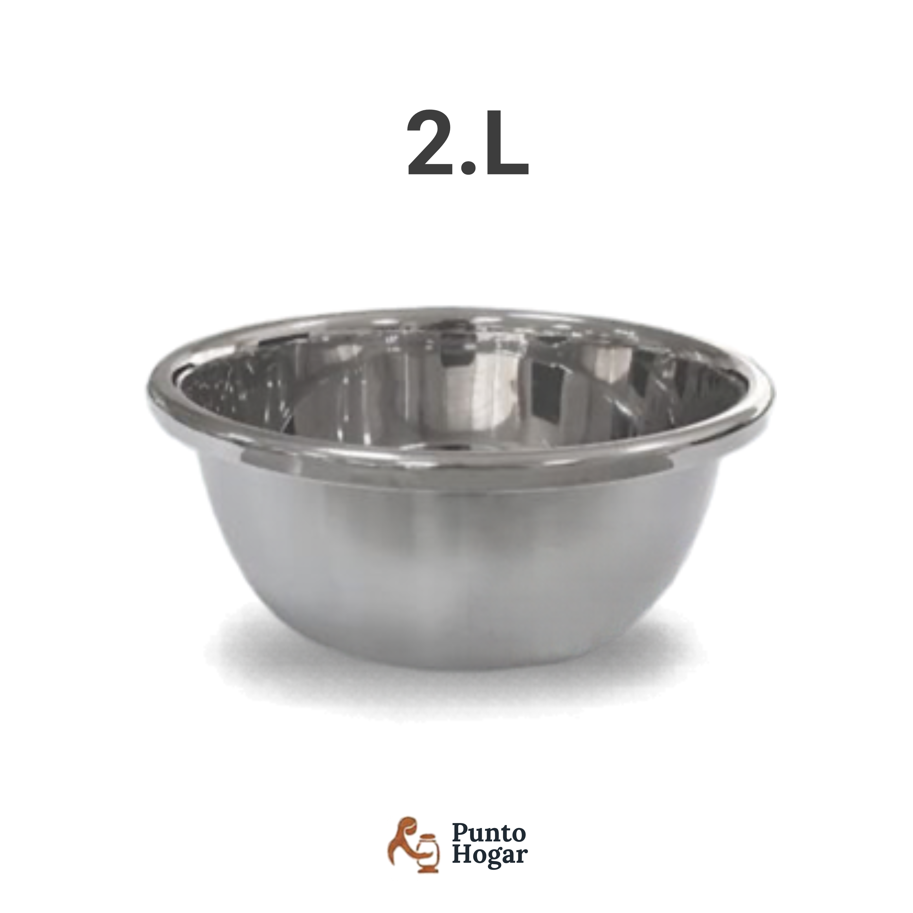 Bowl de Acero Inoxidable 23 cm