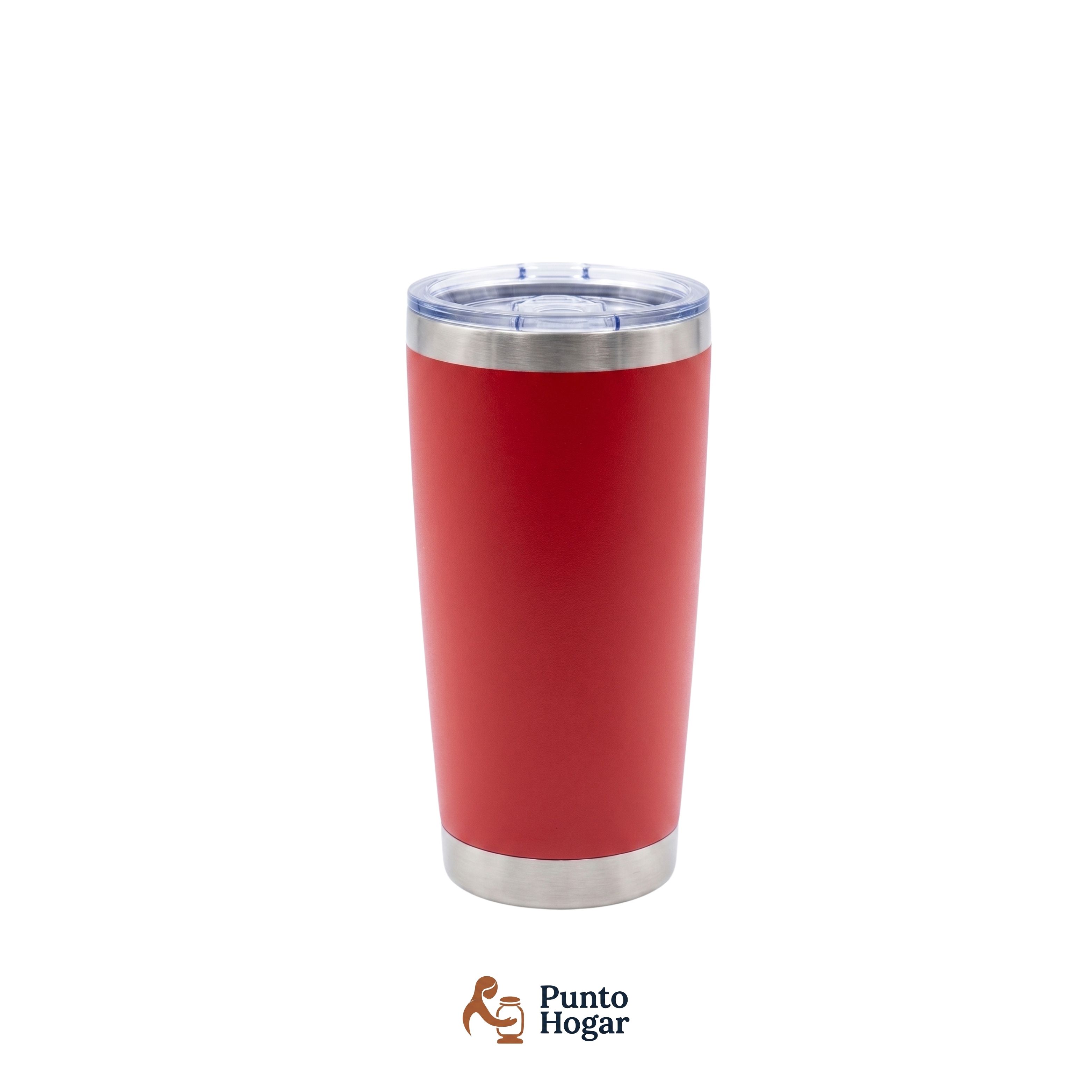 Termo de Acero Inoxidable 20 oz Rojo