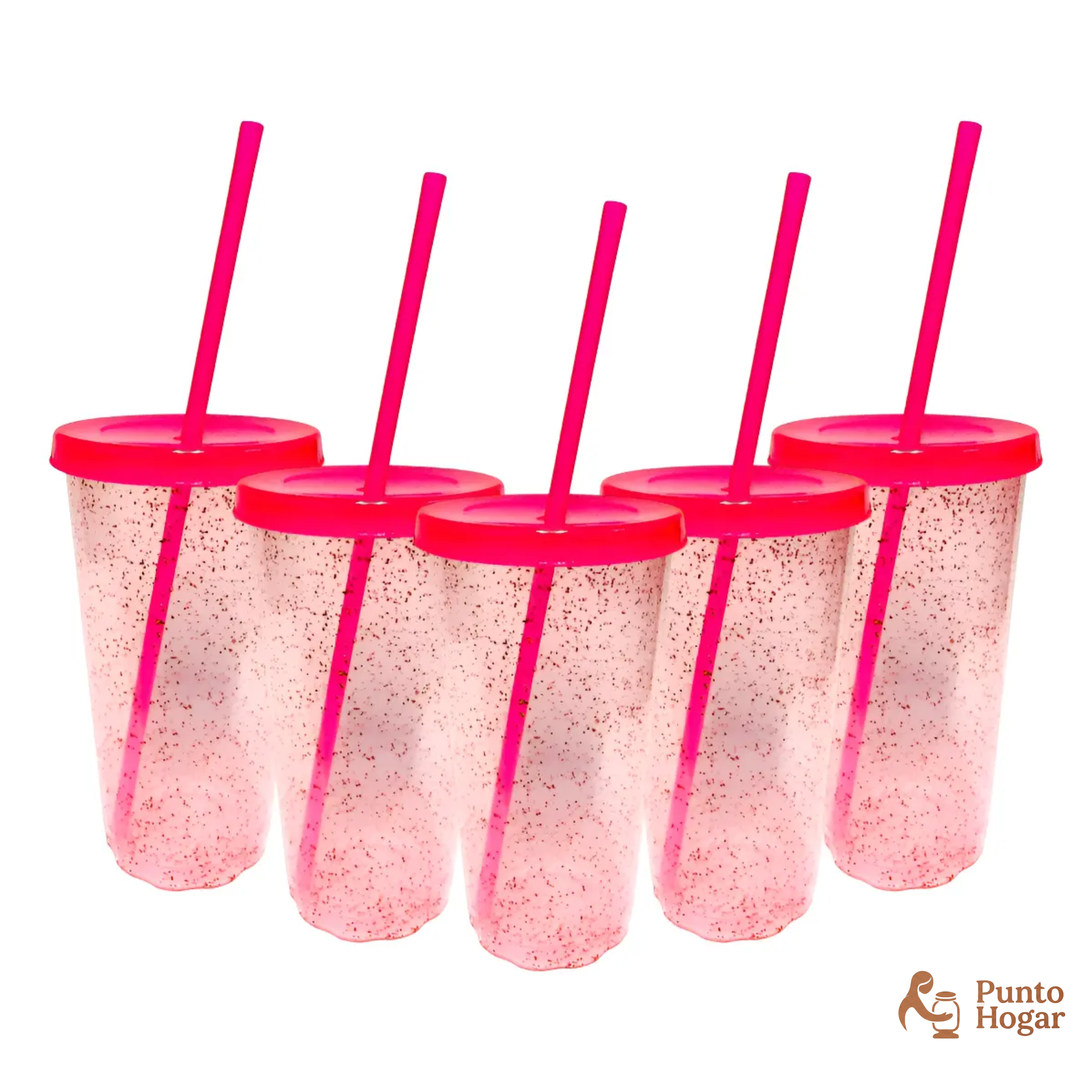 Vaso Confeti Rosa