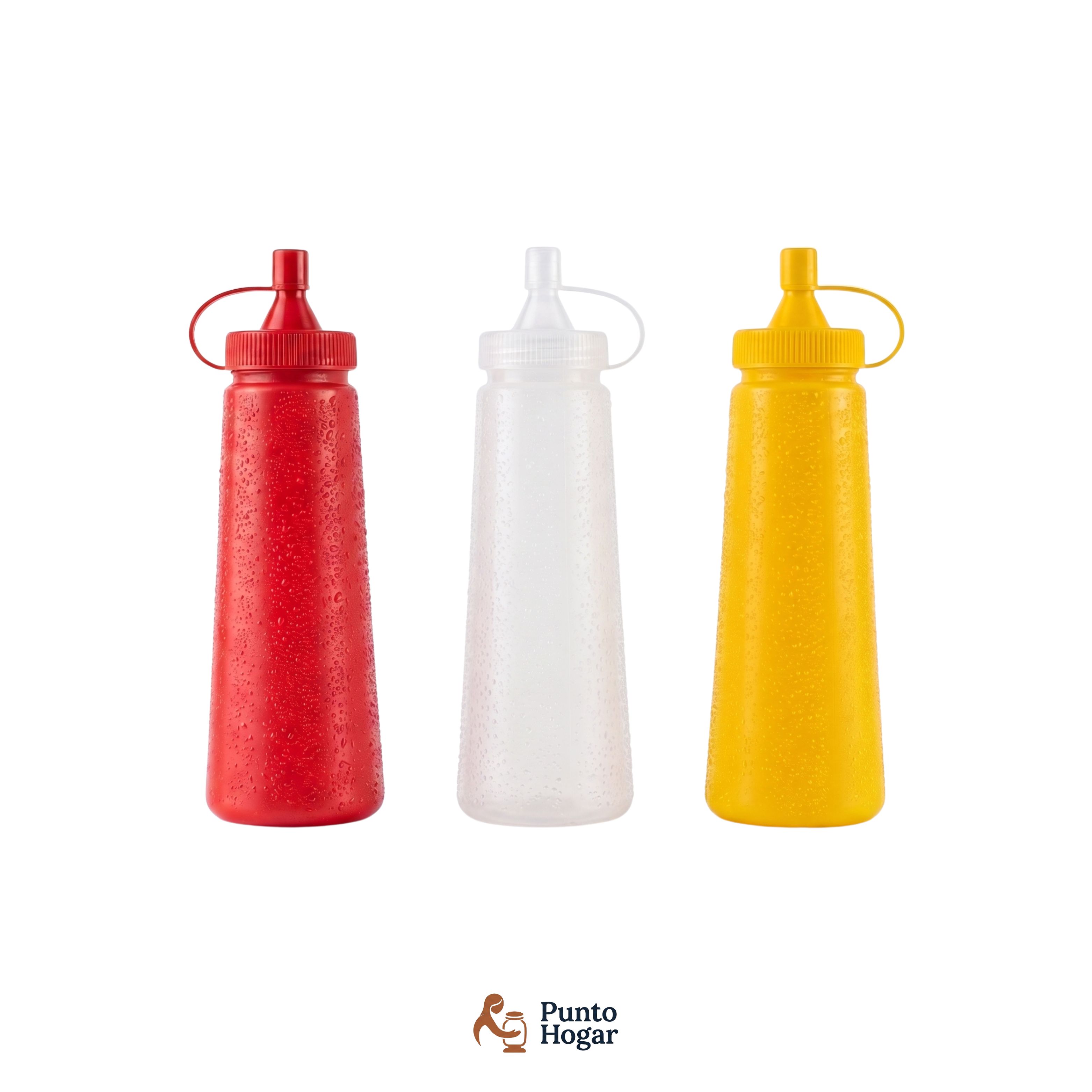 Juego de Mostaceros 3 Piezas 500 ml