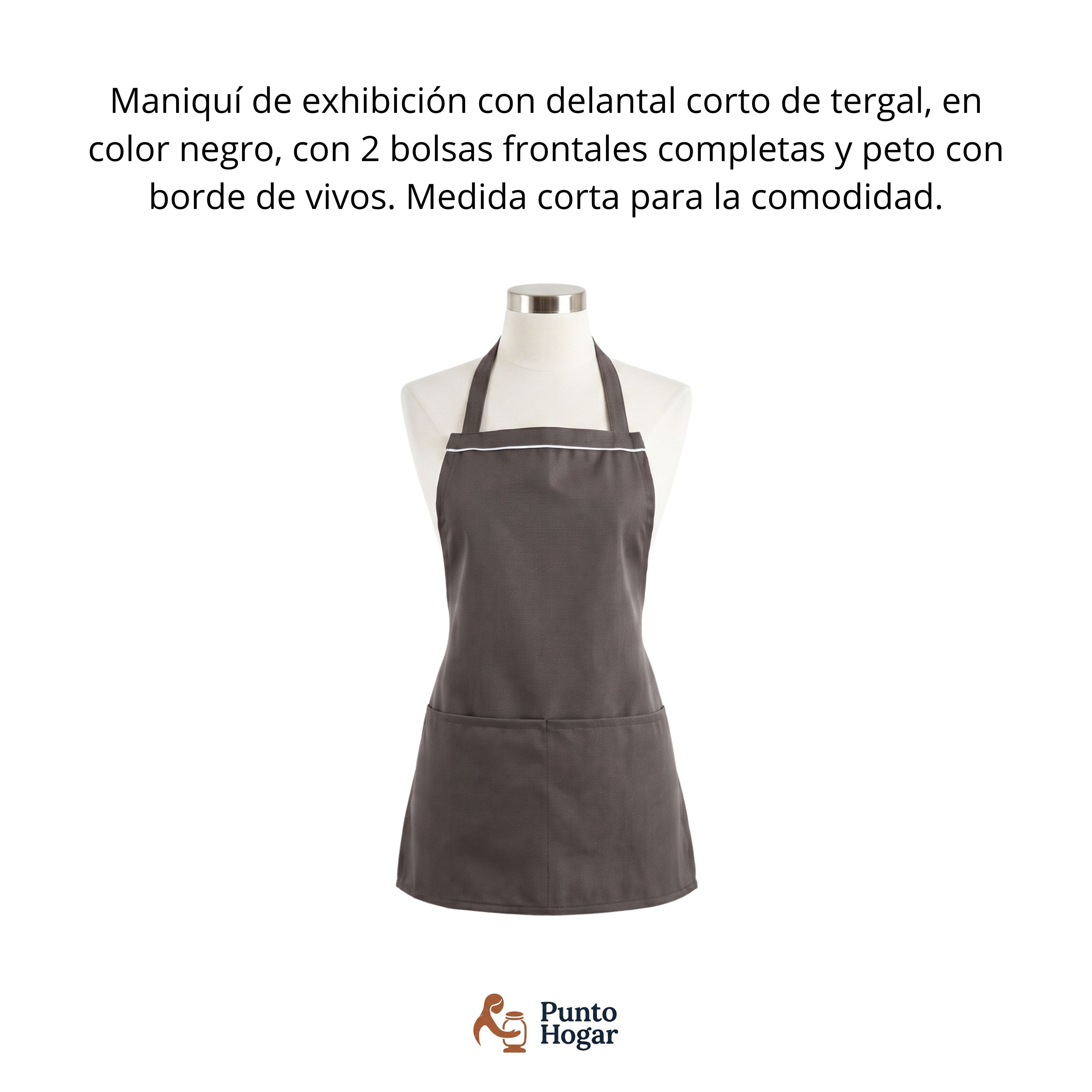 Mandil Taquero de Tergal con Dos Bolsas