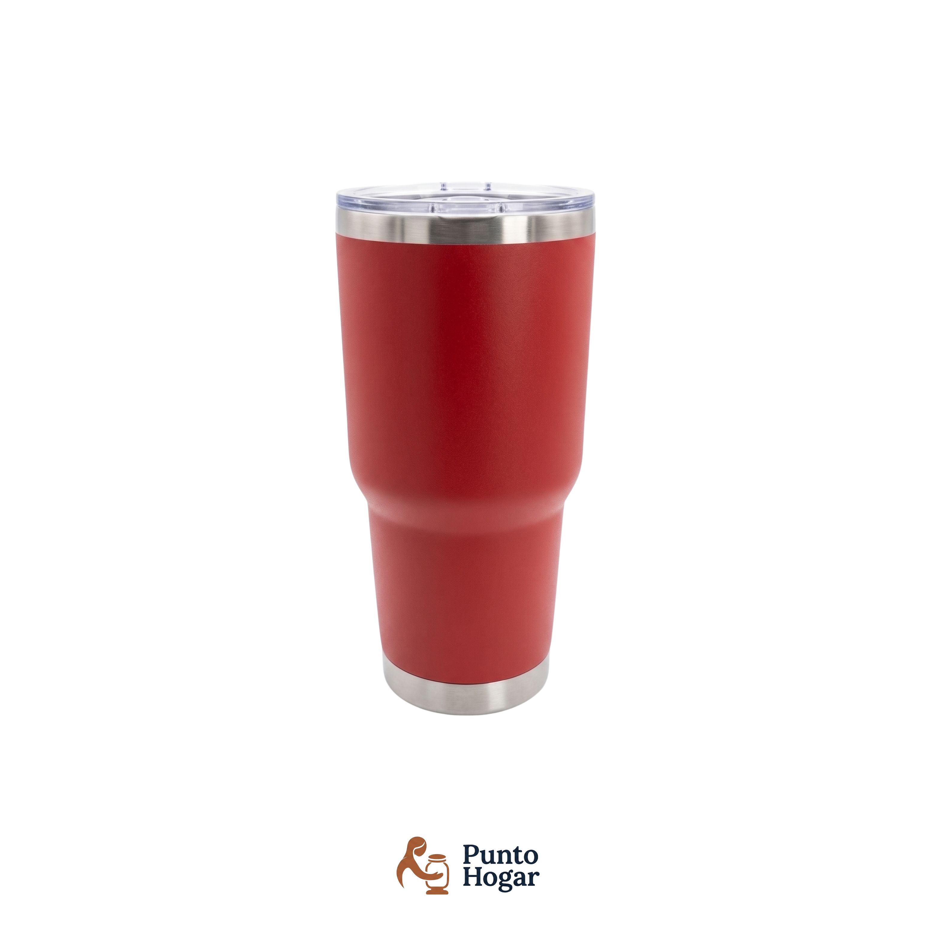 Termo de Acero Inoxidable 30 oz Rojo