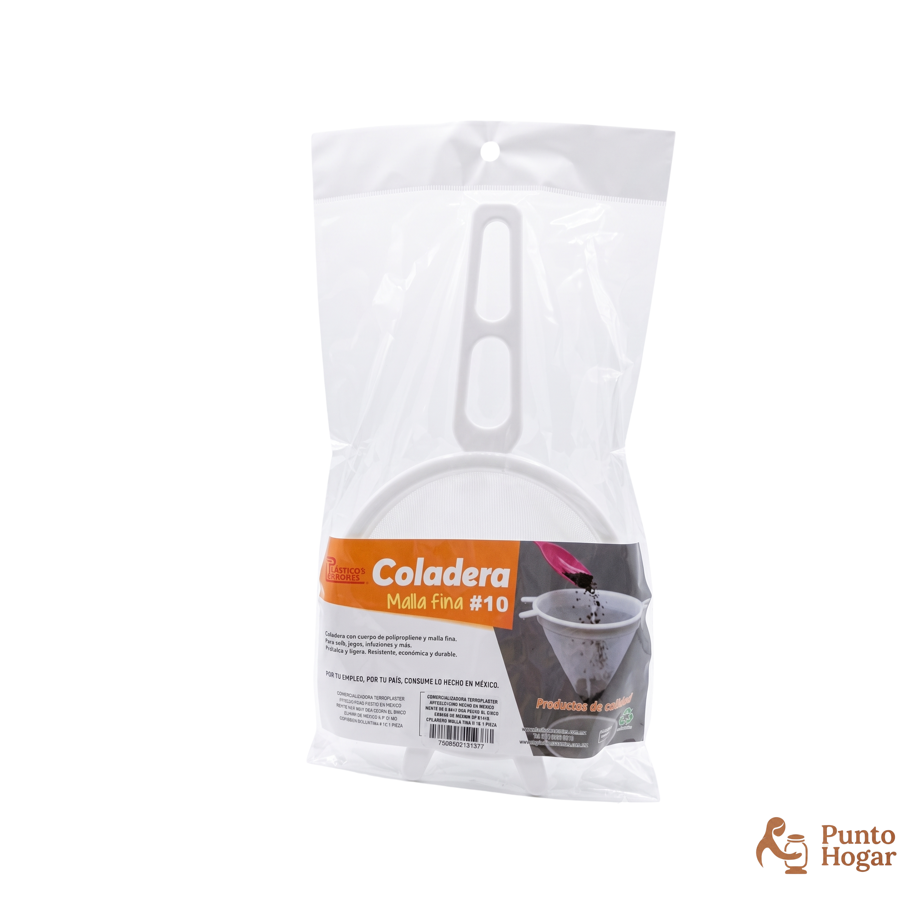 Coladera Malla Fina 10 cm