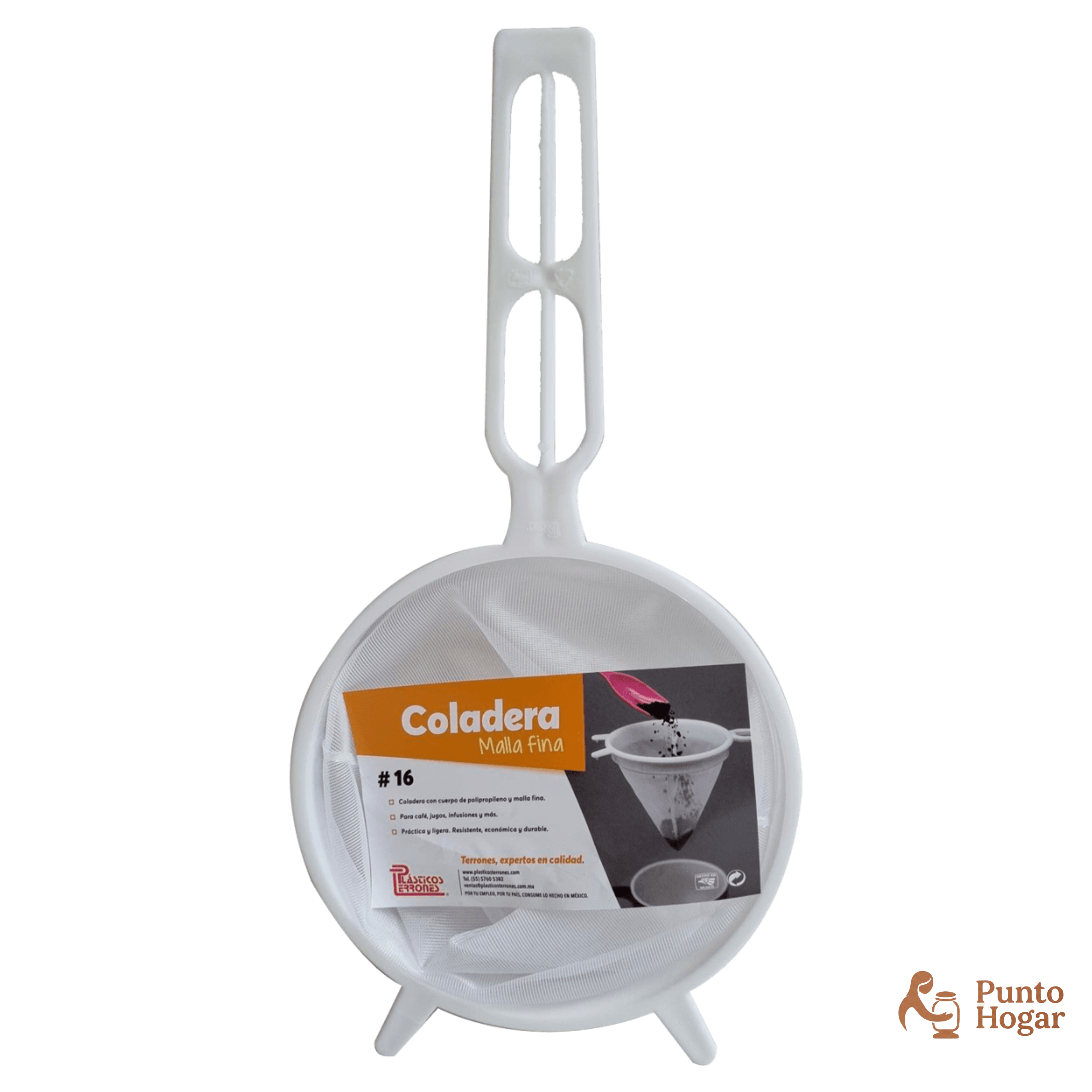 Coladera Malla Fina 16 cm
