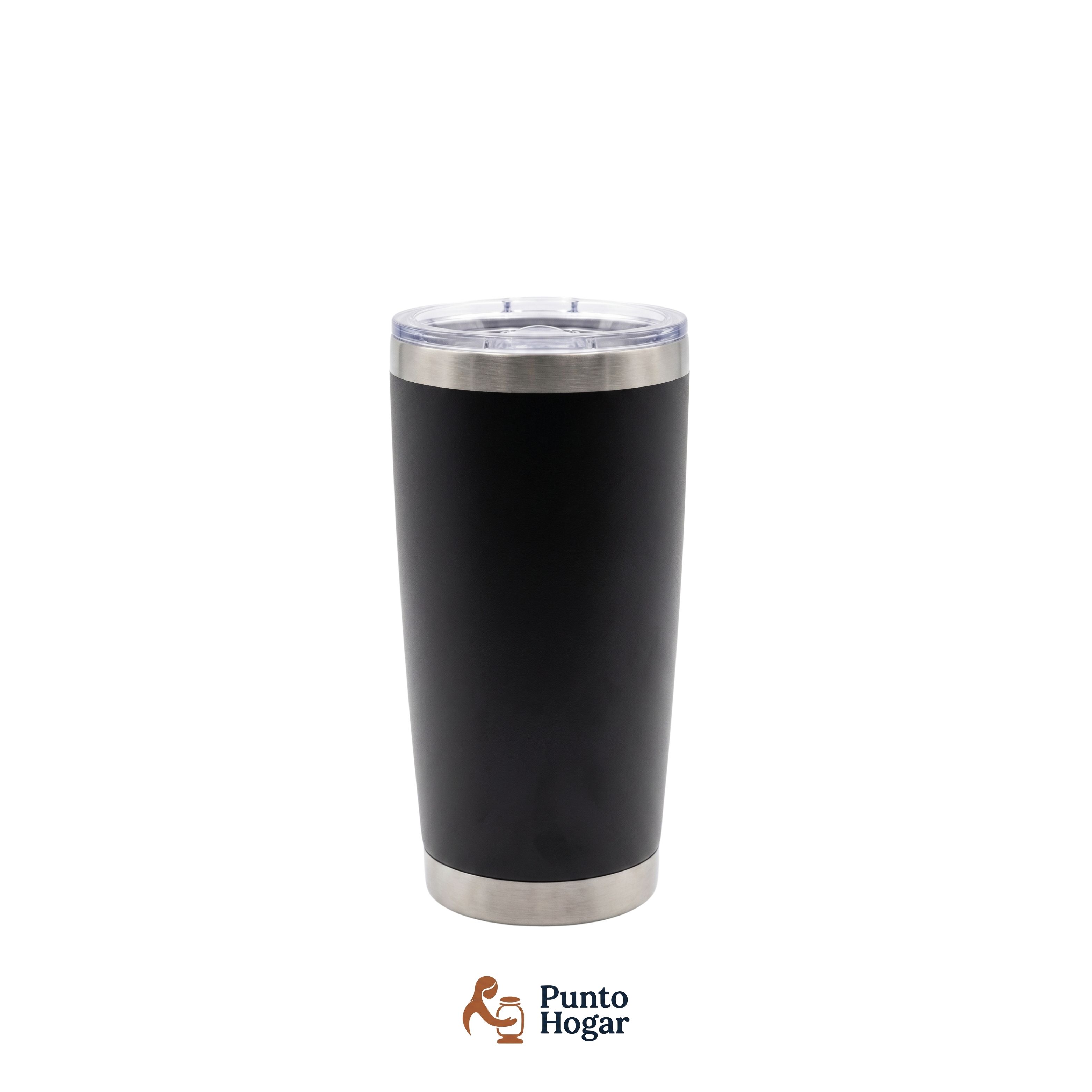 Termo de Acero Inoxidable 20 oz Negro